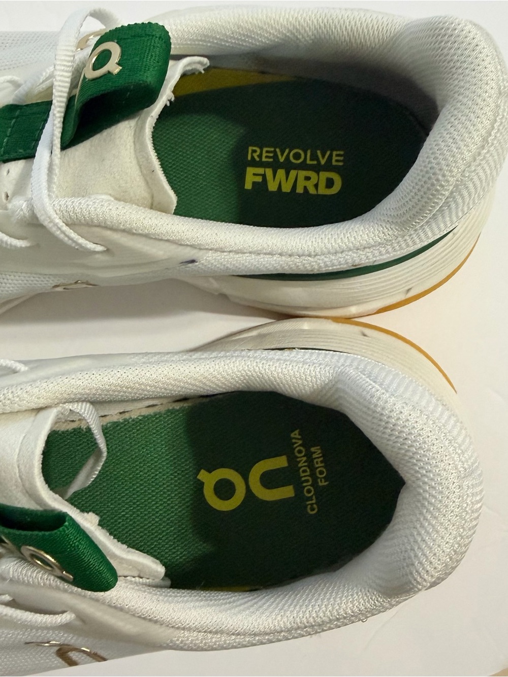 Frwd x Revolve On Cloud Cloudnova Form 2 (Revolve exclusive) white green sz 7 - Picture 8 of 9